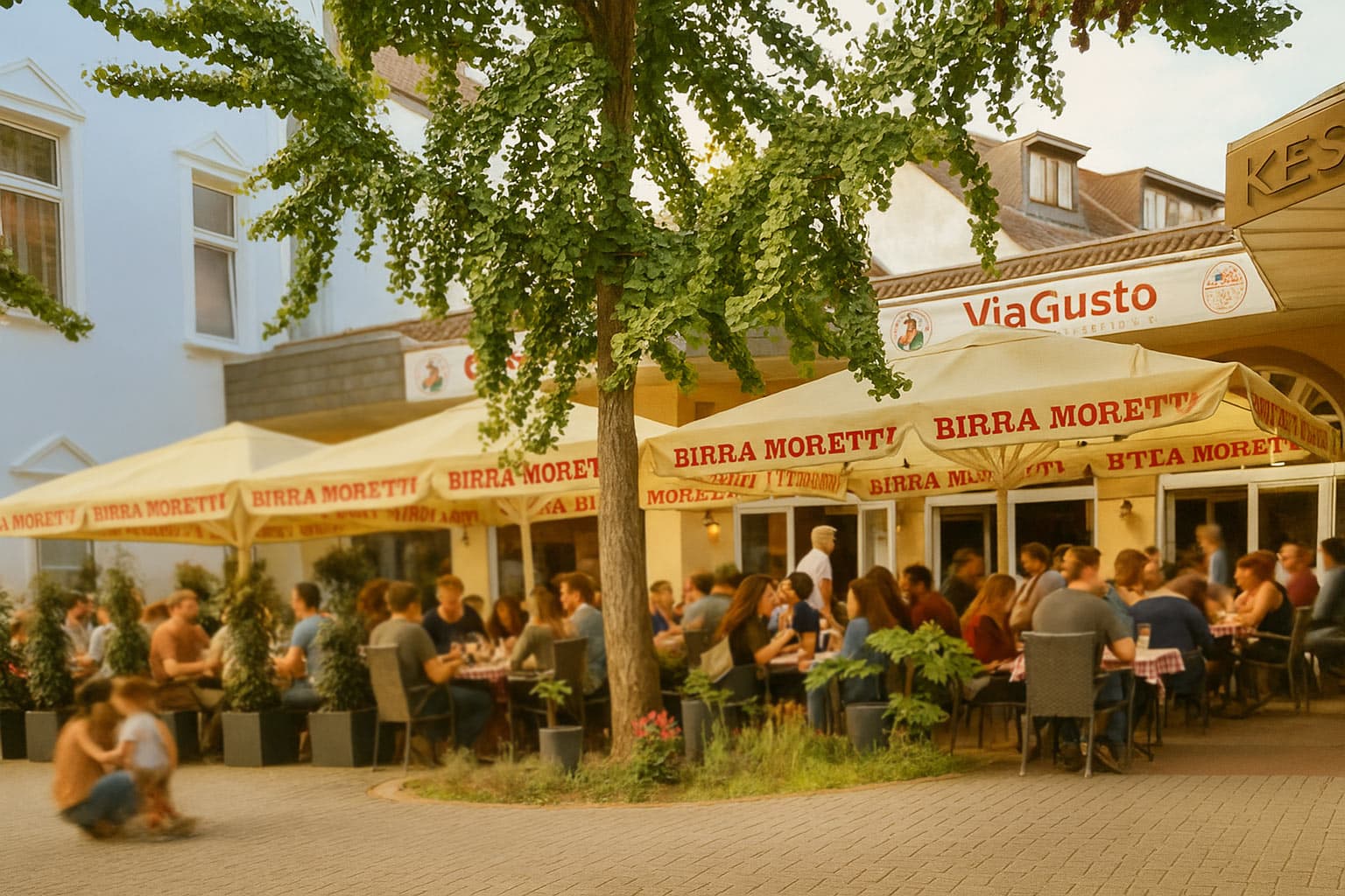 Via Gusto – Unsere Terrasse in Leverkusen Schlebusch